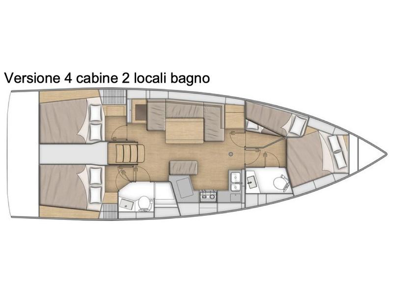 Book yachts online - sailboat - Oceanis 40.1 - Tecla - Comfort line - rent