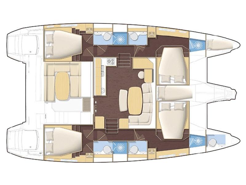 Book yachts online - catamaran - Lagoon 420 - Mediterraneo - rent