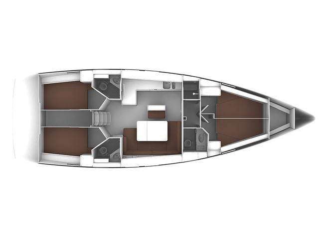 Book yachts online - sailboat - Bavaria Cruiser 46 - Oceanos - rent