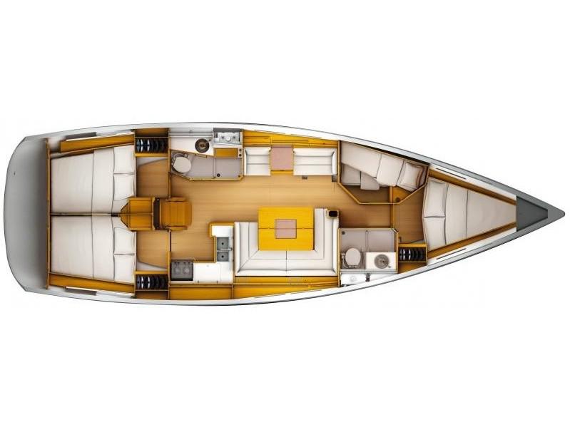 Book yachts online - sailboat - Sun Odyssey 449 - Anni - rent