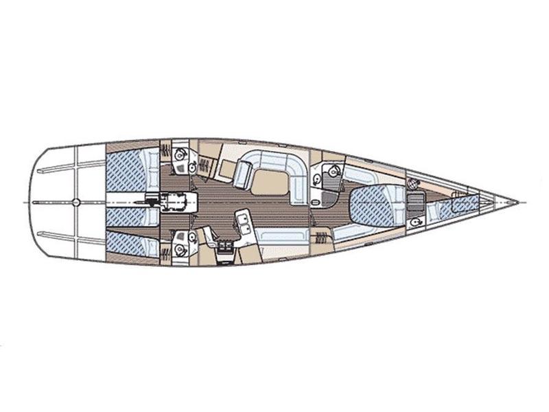 Book yachts online - sailboat - Dehler 60 - Blue Oyster (refit 2020) - rent