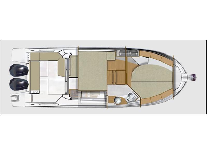 Book yachts online - motorboat - Antares 9 OB - Aurora - rent