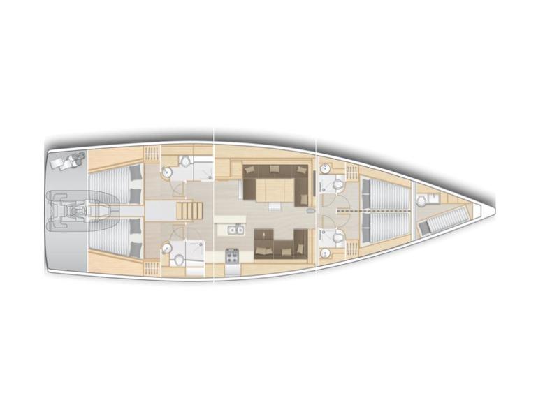 Book yachts online - sailboat - Hanse 588 - Constanta - rent