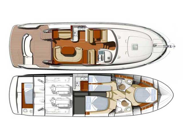 Book yachts online - motorboat - Prestige 46 Fly - ANIMA MARIS - rent