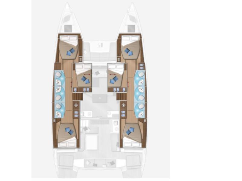 Book yachts online - catamaran - Lagoon 50 - LUX - rent