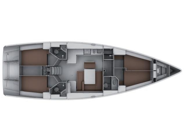 Book yachts online - sailboat - Bavaria 45 Cruiser - Messalina - rent