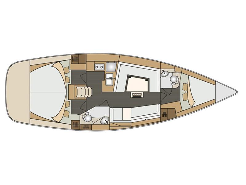 Book yachts online - sailboat - Elan 40 Impression - Pasithea - rent
