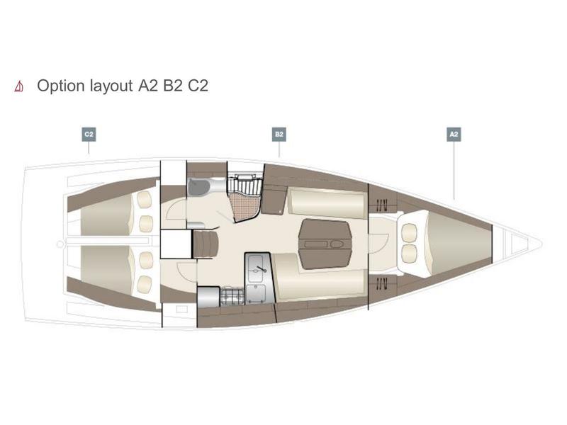 Book yachts online - sailboat - Dehler 38 SQ - Blue Eye - rent