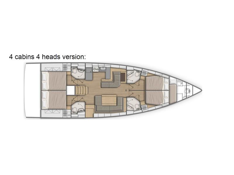 Book yachts online - sailboat - Oceanis 51.1 First Line - Pisces - rent