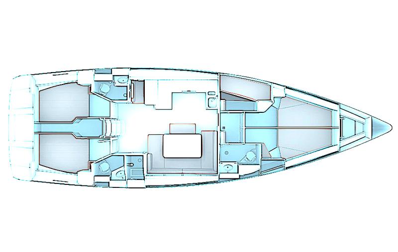 Book yachts online - sailboat - Bavaria Cruiser 51 - Given To Fly - rent