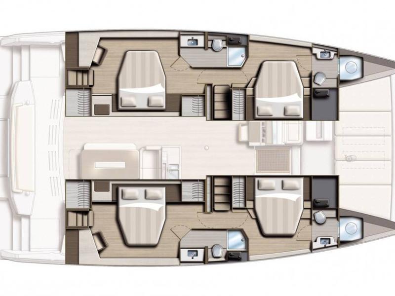 Book yachts online - catamaran - Bali 4.8 - PRES- B48-21-I SKIPPERED (Skipper fee not included) - rent