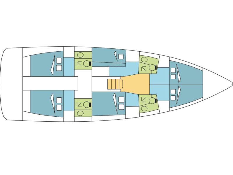 Book yachts online - sailboat - Sun Loft 47 - PRES- 475-20-F - rent