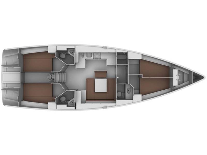 Book yachts online - sailboat - Bavaria C45 Holiday - CL- C45-18-I - rent