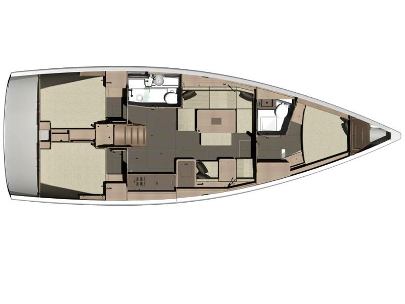 Book yachts online - sailboat - Dufour 412 - EC- 412- 17-CR - rent