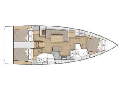 Book yachts online - sailboat - Oceanis 40.1 - PRES- 401-22-G - rent