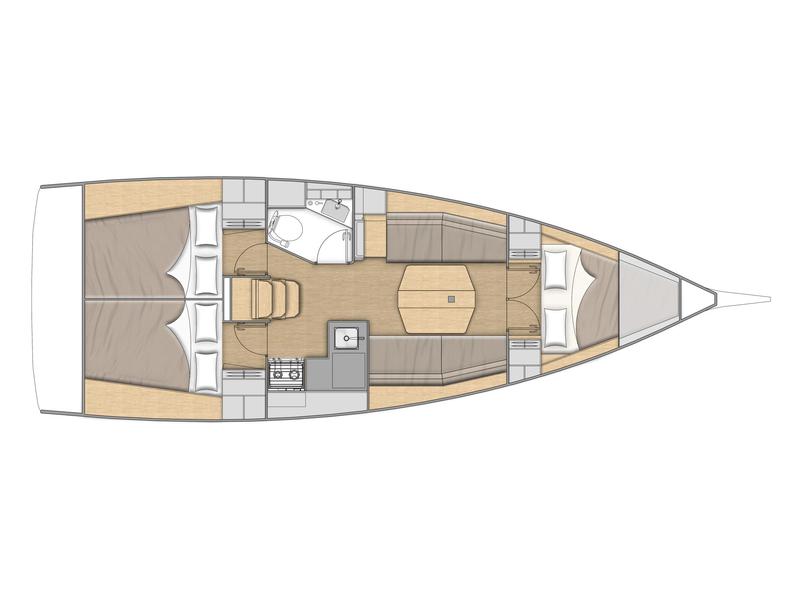 Book yachts online - sailboat - Oceanis 34.1 - ROOKIE - rent