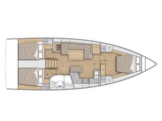 Book yachts online - sailboat - Oceanis 40.1 - MILA - rent