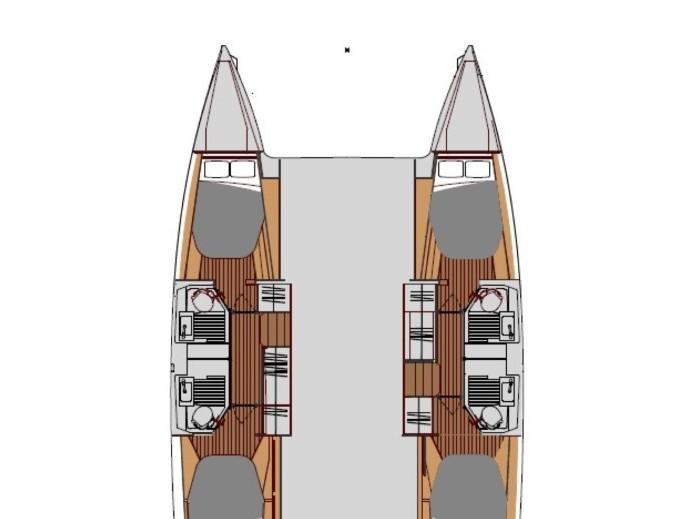Book yachts online - catamaran - Astréa 42 - CRAZY DIAMOND - rent