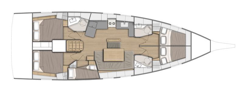 Book yachts online - sailboat - Oceanis 46.1 - 5 cab - SUMMER SPIRIT - rent