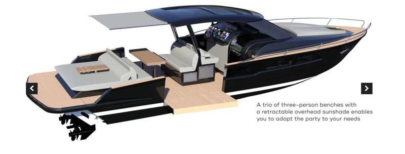 Book yachts online - motorboat - Focus FORZA 37 - FORZA GTX - rent