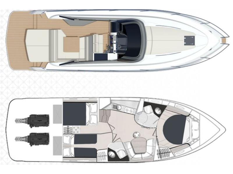 Book yachts online - motorboat - Focus Power 44 Hard Top - SONUS - rent