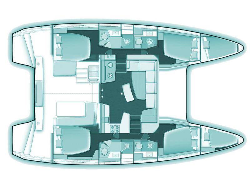 Book yachts online - catamaran - Lagoon 42 - Sao - rent