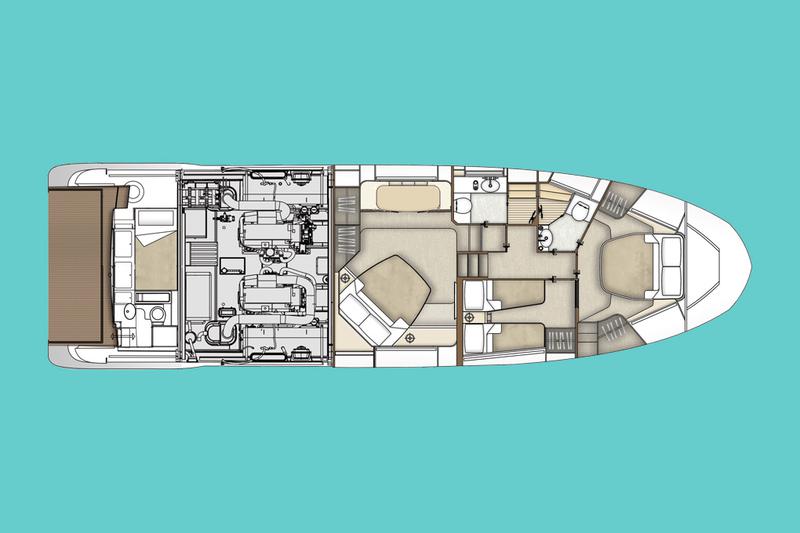 Book yachts online - motorboat - Azimut 55 Fly - MAWI - rent