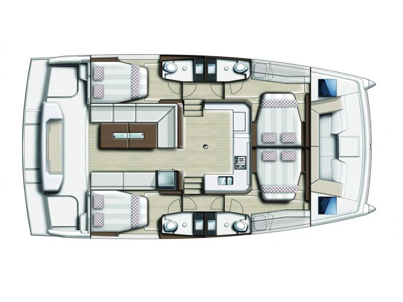 Book yachts online - catamaran - BALI CATSPACE - LA BOHEME Num. Registro 1046/2020 - rent