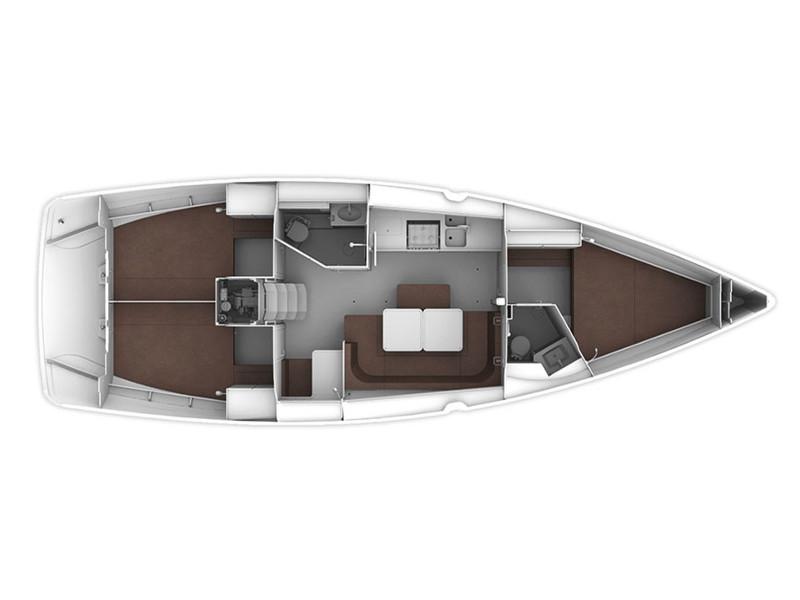 Book yachts online - sailboat - Bavaria Cruiser 41 - Konstantinos 14 - rent
