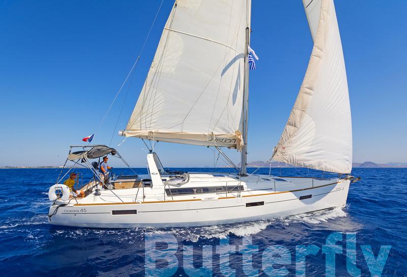 Book yachts online - sailboat - Oceanis 45 - Butterfly - rent