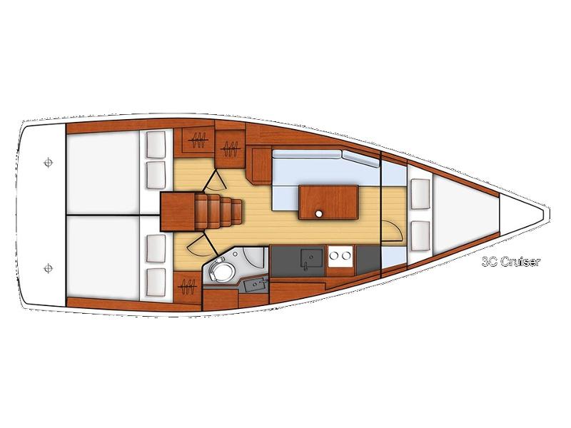 Book yachts online - sailboat - Oceanis 35 - Hobbit - rent