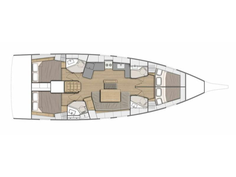 Book yachts online - sailboat - Oceanis 46.1 - JOANNA - rent