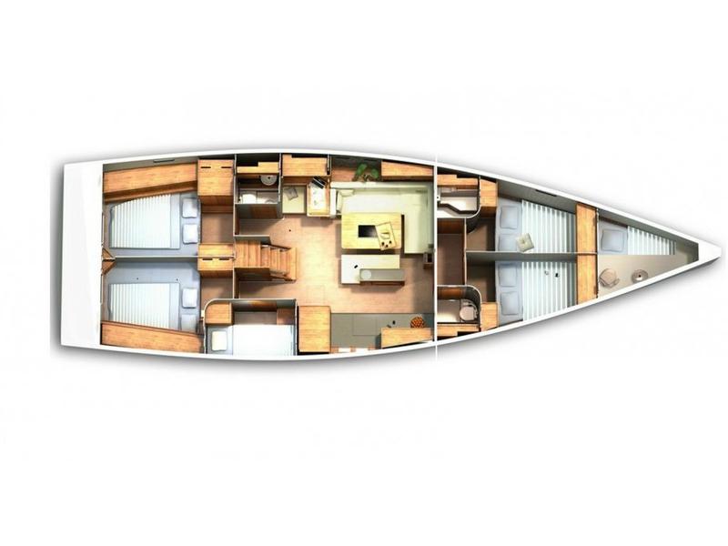 Book yachts online - sailboat - Hanse 505 - Iktinos - rent