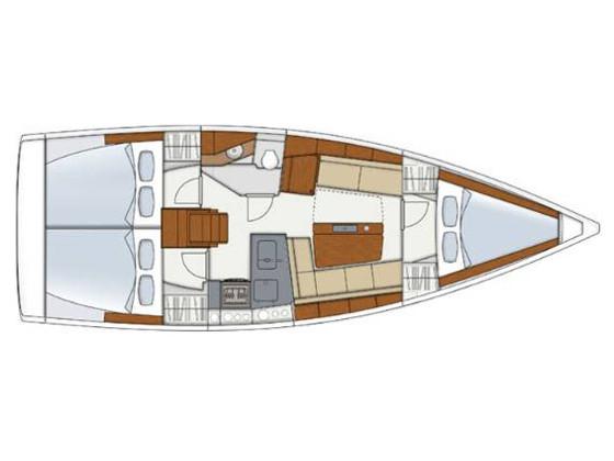 Book yachts online - sailboat - Hanse 345 - Ursa Minor - rent