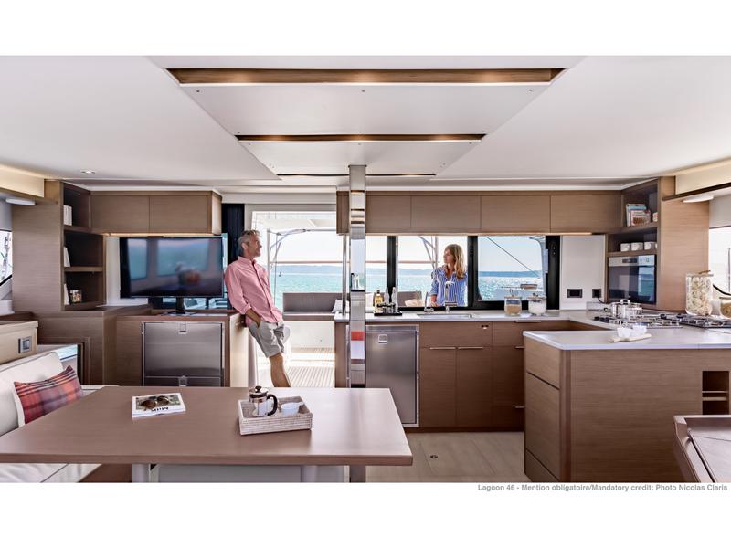 Book yachts online - catamaran - Lagoon 46 A/C &amp; GEN &amp; WM - PNOE - rent