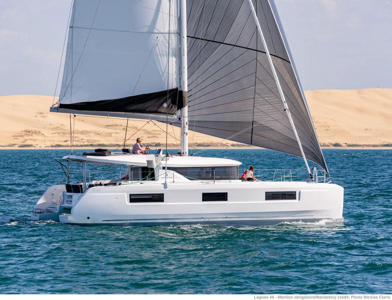 Book yachts online - catamaran - Lagoon 46 A/C &amp; GEN &amp; WM - PEGASUS - rent
