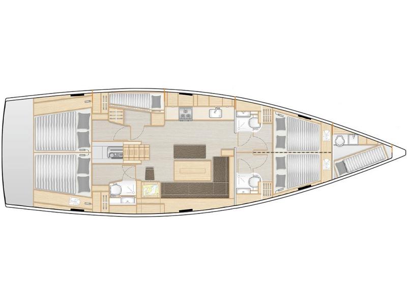 Book yachts online - sailboat - Hanse 508 - EL GRANDE - rent