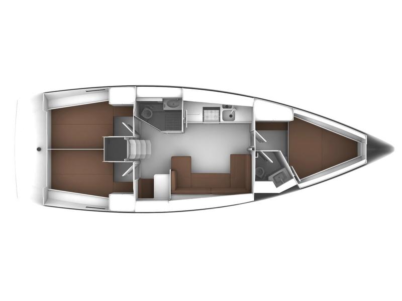 Book yachts online - sailboat - Bavaria Cruiser 41 - BLUE PEARL - rent