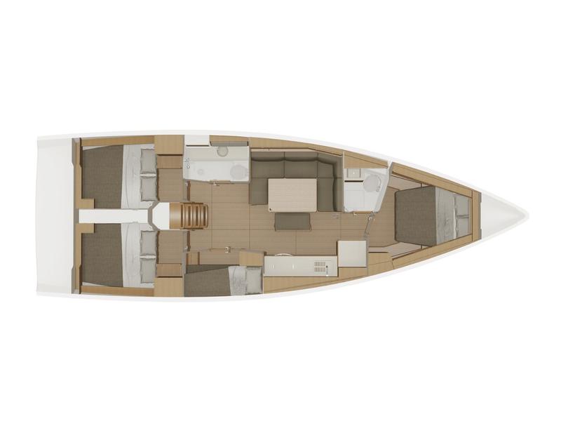 Book yachts online - sailboat - Dufour 430 Grand Large - Hermione - rent