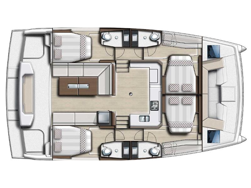 Book yachts online - catamaran - Bali Catspace - Silvia B - rent