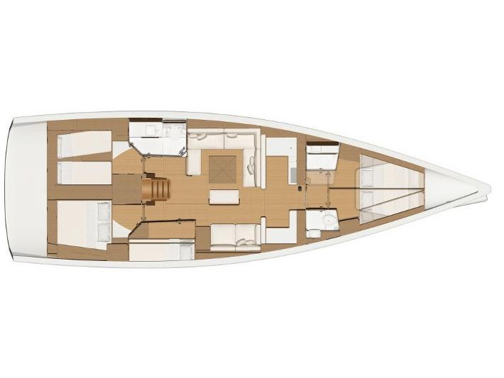 Book yachts online - sailboat - Dufour 520 Grand Large - Malù - rent