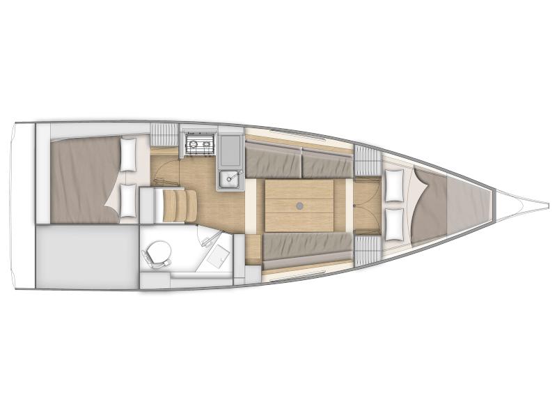 Book yachts online - sailboat - Oceanis 30.1 - Mañana - rent
