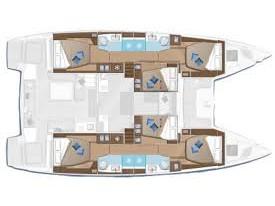 Book yachts online - catamaran - Lagoon 50 - Oscar VII - rent