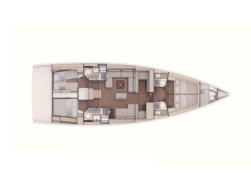 Book yachts online - sailboat - Dufour 530 - Hermes - rent