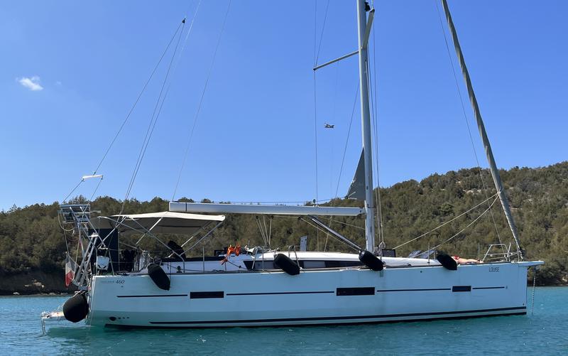 Book yachts online - sailboat - Dufour 460 Grand Large - LOUISE - rent