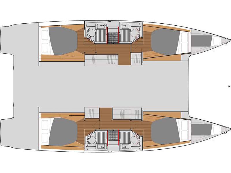 Book yachts online - catamaran - Astréa 42 - Ion - rent