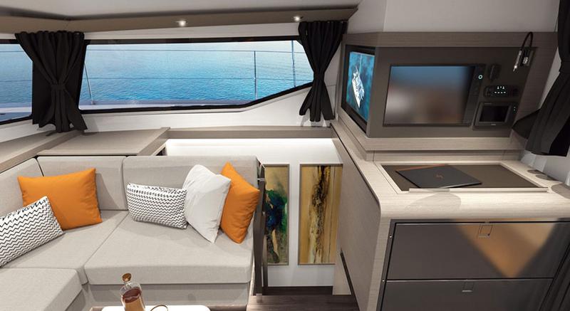 Book yachts online - catamaran - Fountaine Pajot Elba 45 - Olympus - rent