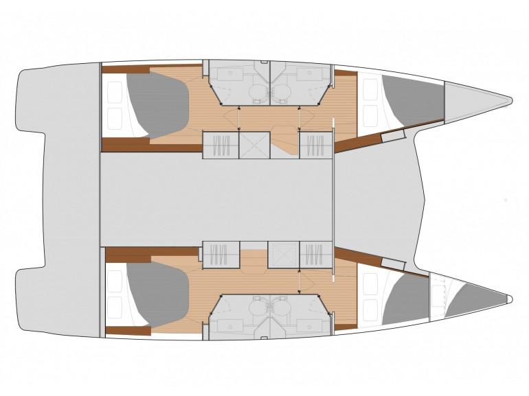 Book yachts online - catamaran - Isla 40 - Angelica - rent