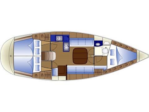 Book yachts online - sailboat - Bavaria 36 - Sea Wolf - rent
