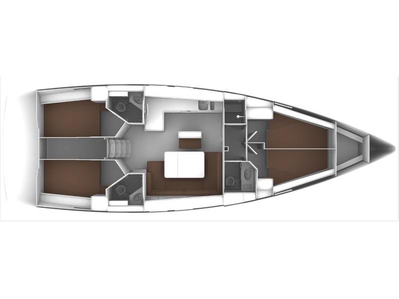 Book yachts online - sailboat - Bavaria Cruiser 46 - Sestrica - rent